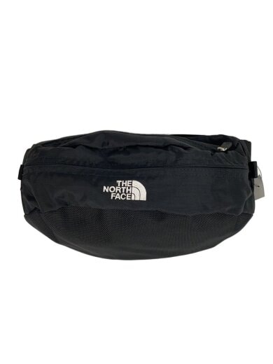 商品画像：ウエストバッグ/ナイロン/ブラック/無地 1