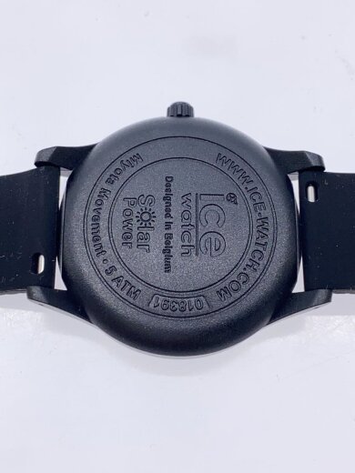 商品画像：ソーラー腕時計/アナログ/ラバー/WHT/BLK/018391 3