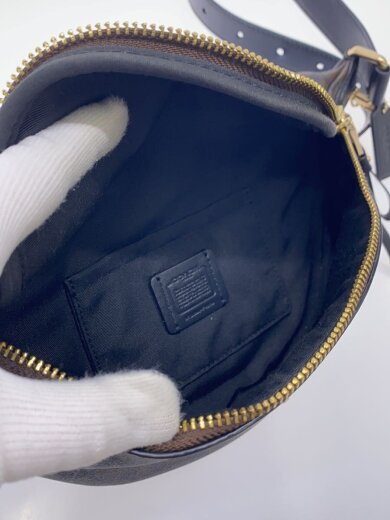 商品画像：ウエストバッグ/レザー/BRW/総柄 6