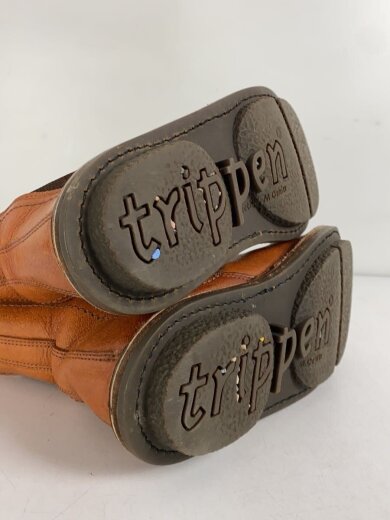 商品画像：チェルシーブーツ/サイドゴアブーツ/36/ブラウン/レザー 4