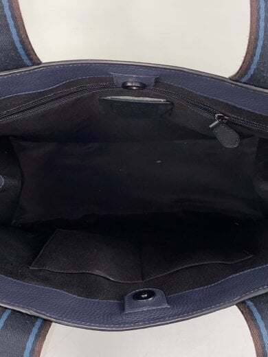 商品画像：SMITH/トートバッグ/レザー/ネイビー/無地/CM716 6