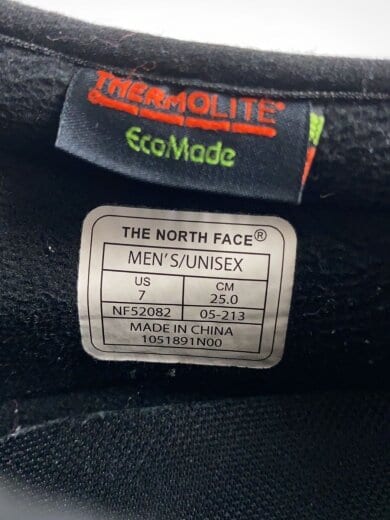 商品画像：Nuptse Lifty Moc WP/25cm/ブラック/NF52082 5