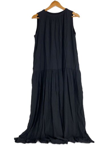 商品画像：カールマイヤーティアードワンピース/38/レーヨン/ブラック/無地/21-040-900-4050-2-0// 1