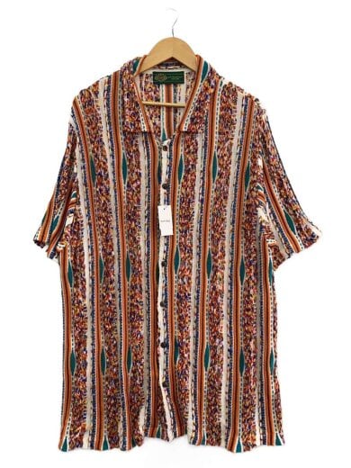 商品画像：半袖シャツ/M/アクリル/マルチカラー/総柄 1