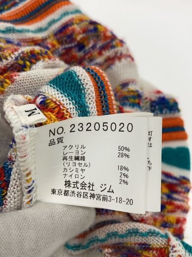 商品画像：半袖シャツ/M/アクリル/マルチカラー/総柄 5