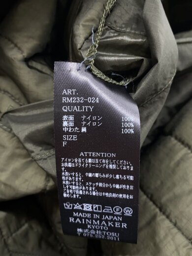 商品画像：コート/FREE/ナイロン/KHK/RM232-024 4