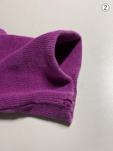 商品画像：スウェット/M/コットン/パープル/90s/リバースウィーブ// 6