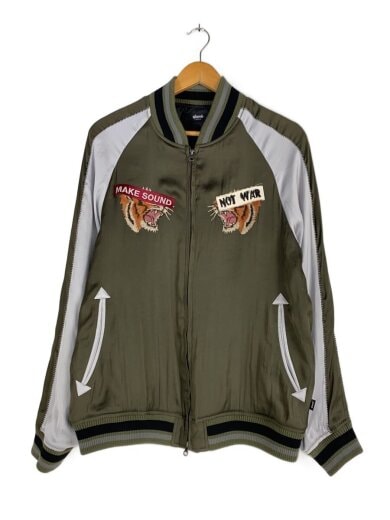 商品画像：Jake Ska JKT/スカジャン/M/ポリエステル/カーキ/虎// 1