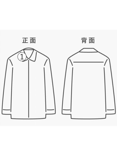 商品画像：ドットオープンカラーシャツ/半袖シャツ/M/コットン/BLU/ドット/2720700059/? NULL ? 8