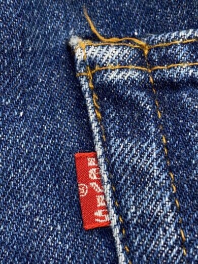 商品画像：70s/VT/501/66前期/実寸W30/デニム/インディゴ/ボタン裏6// 5