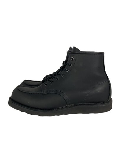 商品画像：6-inch Classic Moc/レースアップブーツ/US10/ブラック/レザー/8074// 1