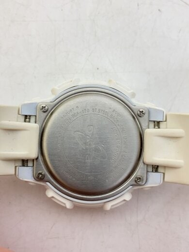 商品画像：クォーツ腕時計/デジアナ/--/WHT/WHT/BGA-170 3