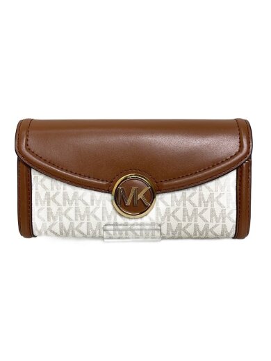 商品画像：長財布/--/BRW/総柄/レディース 1