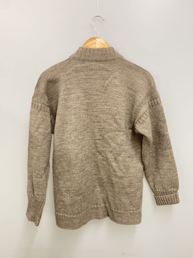 商品画像：カーディガン(厚手)/40/ウール/BEG/無地 2