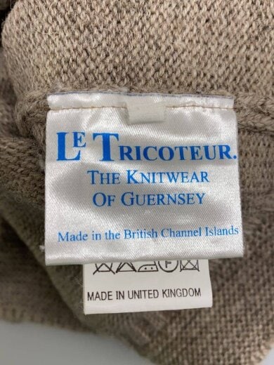 商品画像：カーディガン(厚手)/40/ウール/BEG/無地 3