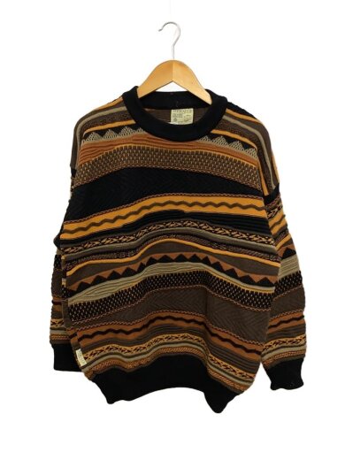 商品画像：ニット・セーター(厚手)/L/ウール/マルチカラー 1