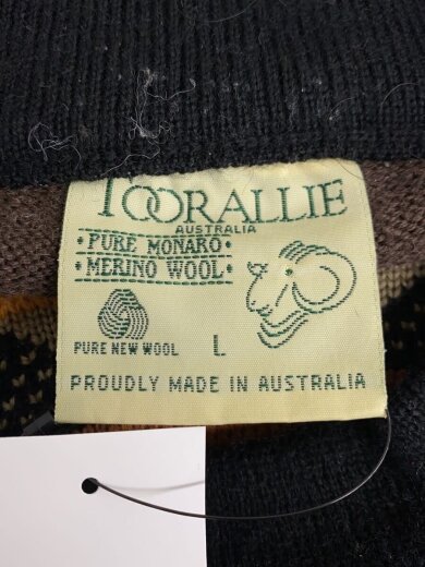 商品画像：ニット・セーター(厚手)/L/ウール/マルチカラー 3