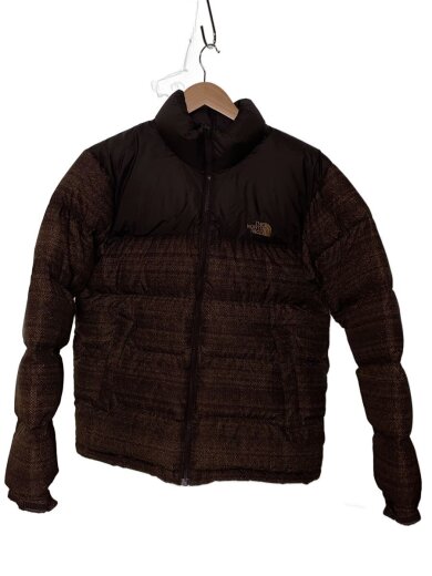 商品画像：ダウンジャケット/M/ナイロン/BRW/総柄 1