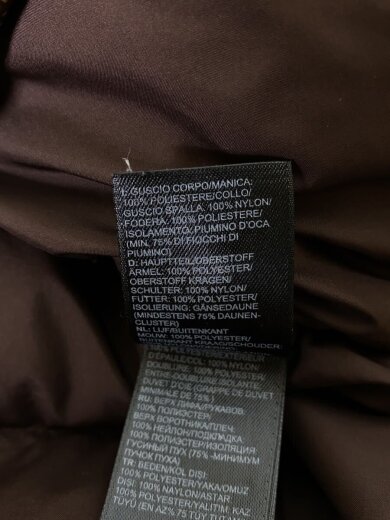 商品画像：ダウンジャケット/M/ナイロン/BRW/総柄 5