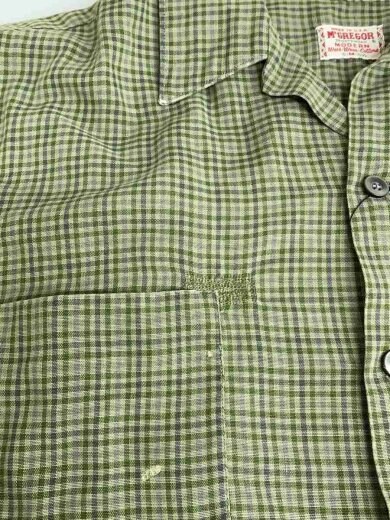 商品画像：半袖シャツ/M/コットン/KHK/チェック 7