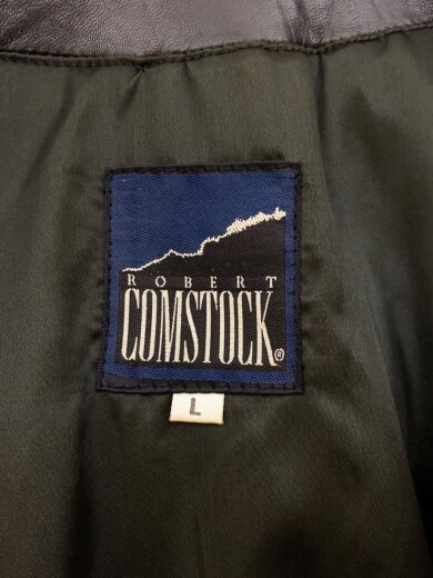 商品画像：robert comstock/レザージャケット・ブルゾン/L/レザー/BLK 3