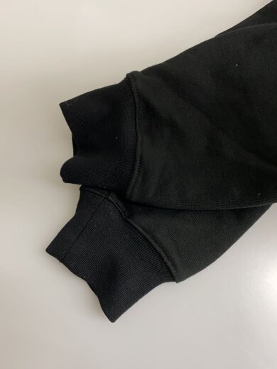 商品画像：ジップパーカー/S/コットン/BLK 5