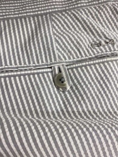 商品画像：ショートパンツ/34/ナイロン/BLU/ストライプ 6