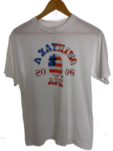 商品画像：Tシャツ/M/コットン/WHT// 1