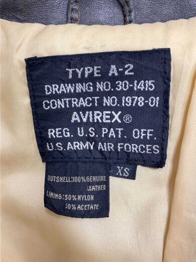 商品画像：ジャケット/XS/レザー/BRW/無地/A17989297A// 3