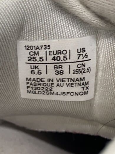 商品画像：ローカットスニーカー/25.5cm/WHT/F130222 5