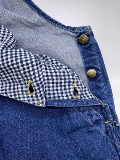 商品画像：オーバーオール/--/デニム/IDG/無地/P0154FA02 3