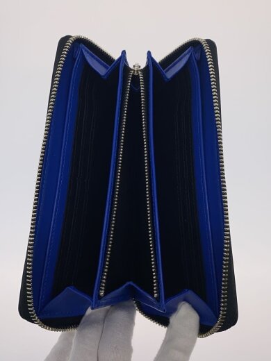 商品画像：長財布/牛革/BLK/無地/メンズ/516606 4