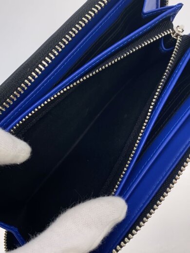 商品画像：長財布/牛革/BLK/無地/メンズ/516606 5