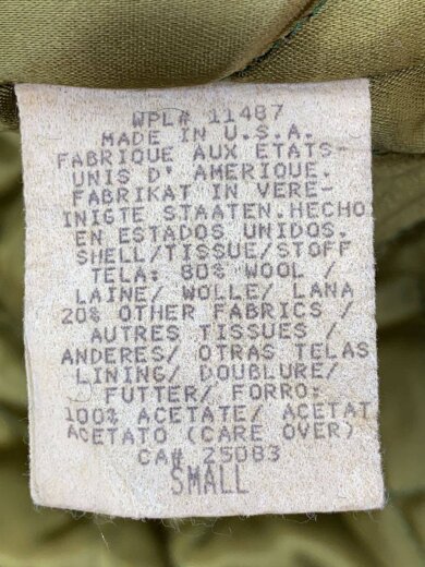 商品画像：スタジャン/S/ウール/GRN 4