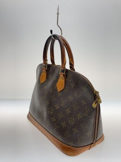 商品画像：1)アルマ_モノグラム・キャンバス/PVC/BRW 2