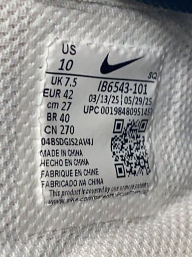 商品画像：AIR FORCE 1 07 MINI JEWEL/27cm/WHT 5