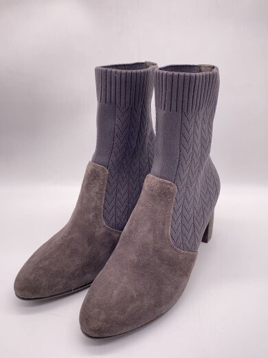 商品画像：ショートブーツ/23.5cm/GRY 2