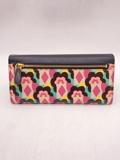 商品画像：長財布/レザー/マルチカラー/花柄/レディース 2