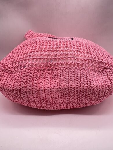 商品画像：トートバッグ/--/PNK/RAFFIA BAG/スレ有 4