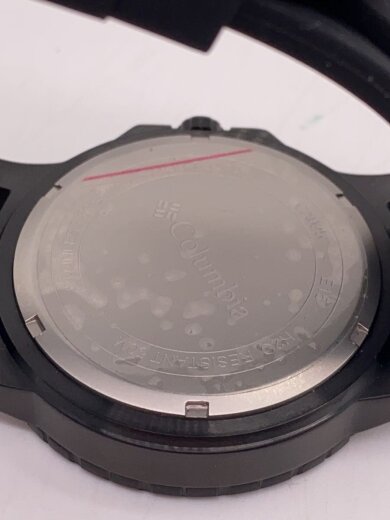 商品画像：クォーツ腕時計/アナログ/ラバー/BLK/BLK 3