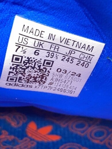 商品画像：HAMBURG_ハンブルグ/24.5cm/BLU 5