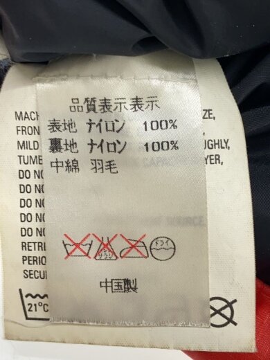 商品画像：ダウンジャケット/M/ナイロン/RED 5