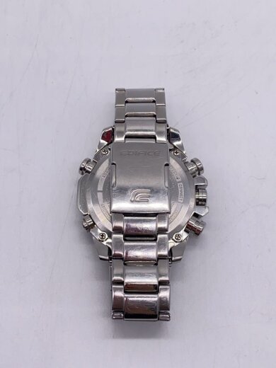 商品画像：ソーラー腕時計・EDIFICE/デジアナ/ステンレス/SLV/SLV 5