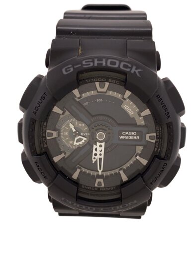 商品画像：クォーツ腕時計・G-SHOCK/デジアナ/ラバー/BLK/BLK 1