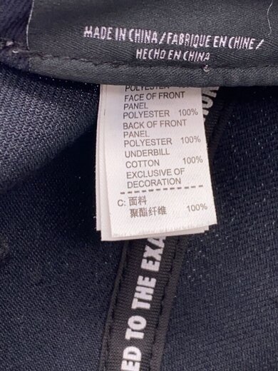 商品画像：キャップ/--/ポリエステル/BLK/メンズ 6