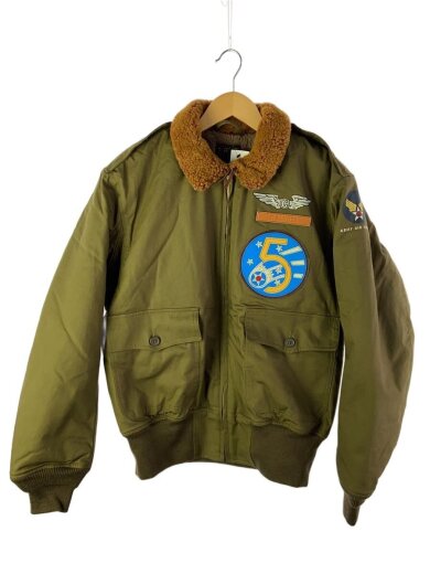 商品画像：フライトジャケット/42/コットン/KHK/無地/TMJ2433/Type B-10/THE WACKY WABB 1