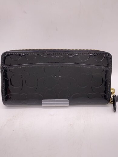商品画像：長財布/エナメル/BLK/総柄/レディース/F50538 2