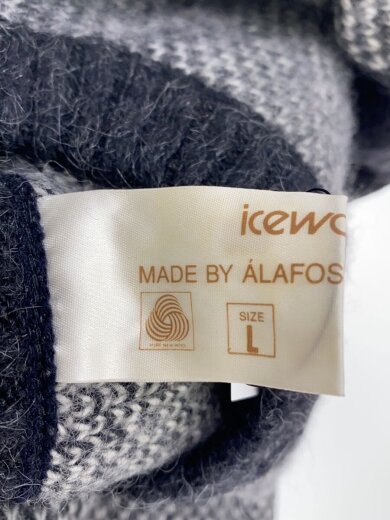 商品画像：ice WOOL/ニット・セーター(薄手)/L/ウール/BLK 3