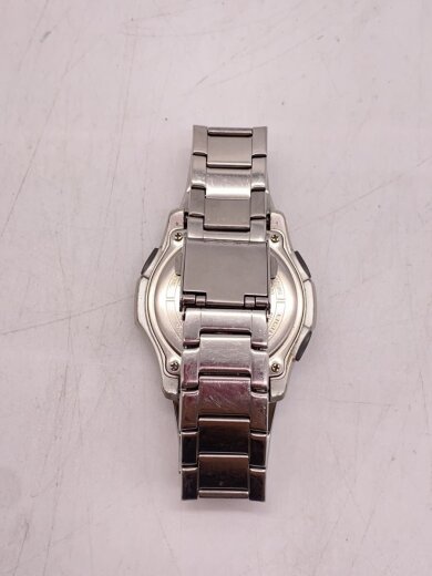 商品画像：ソーラー腕時計・WAVECEPTOR/デジアナ/ステンレス/GRY/SLV 5