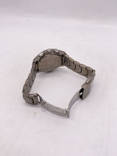 商品画像：クォーツ腕時計/アナログ/ステンレス/BLK/SLV 4